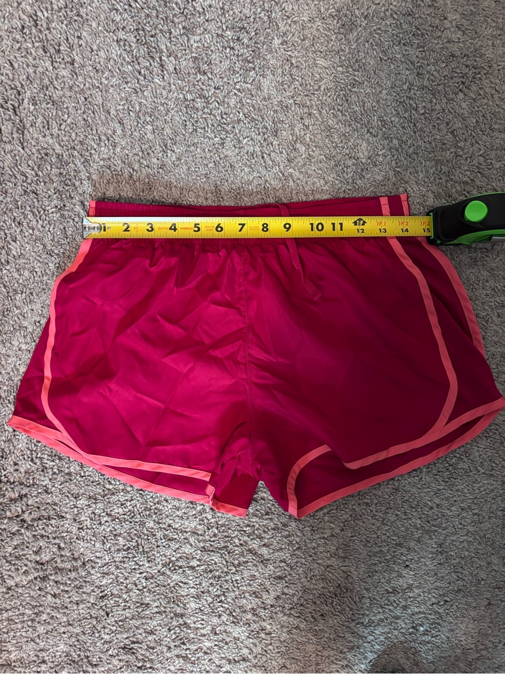 Member’s Mark Dri-Fit Athletic Running Shorts Small Pink Activewear